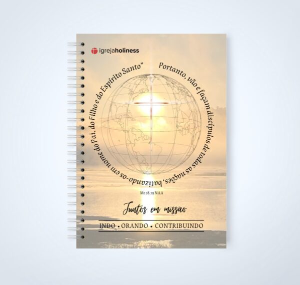 Caderno de oração dos missionários - Juntos em Missão